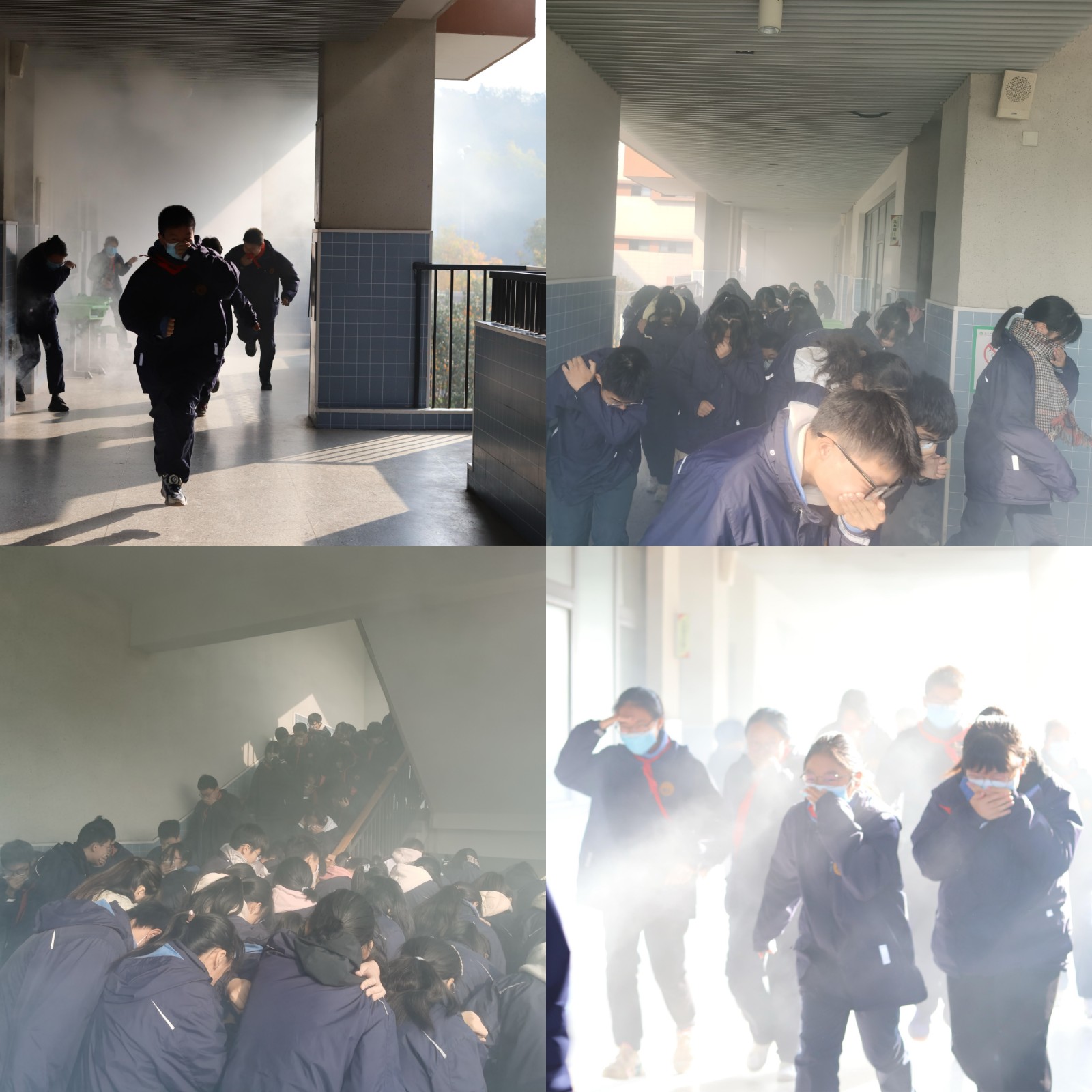 关注消防，人人有责 ——记南外仙林分校华侨城中学“消防应急”演练