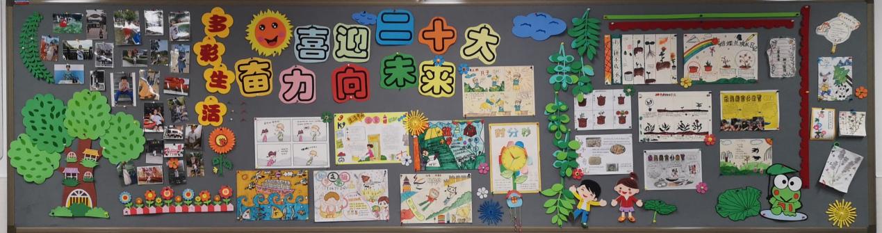 喜迎二十大，奋发向未来黑板报展示活动新闻稿_html_53d4a82b.jpg