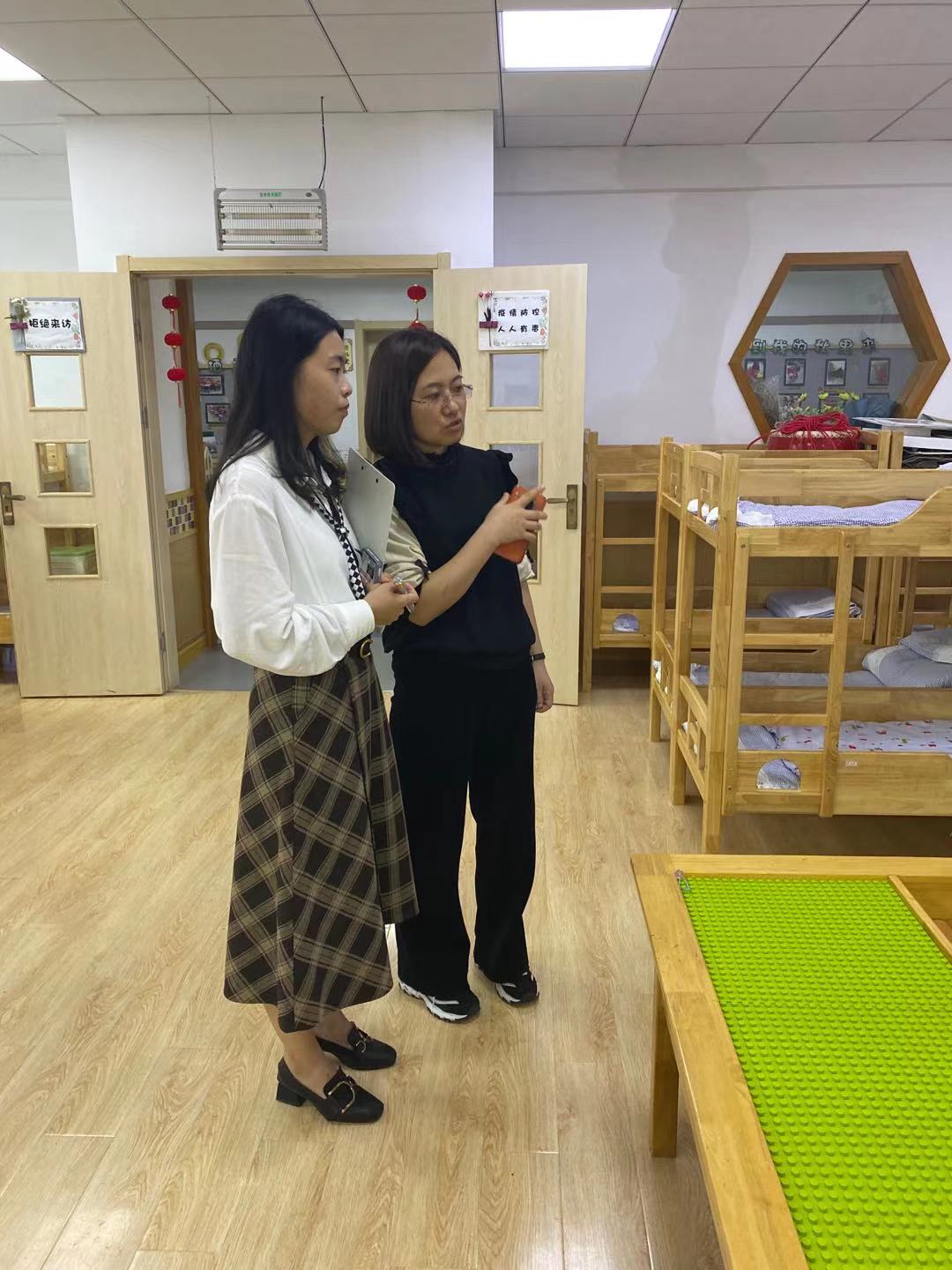 【枫香栖幼】常规巡查 共促发展  ——栖霞幼儿园五福园十月教育教学巡查