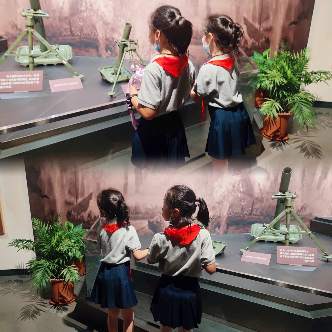 【红领巾寻访】 传承红色基因 缅怀革命先烈——金陵小学广志路校区三20中队寻访渡江胜利纪念馆_html_7acaedda.jpg
