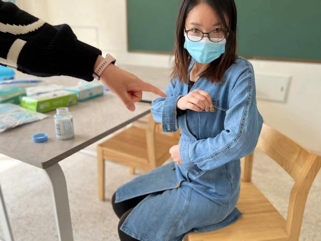 【正学丁三】筑牢防线，全力以“复”——丁家庄第三小学返校复学疫情防控演练侧记_html_2cc88176.jpg