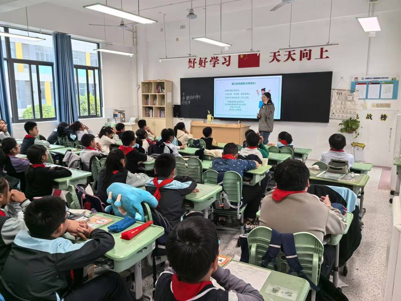 【正学丁三】解密青春期，成长不迷茫——丁家庄第三小学心理健康活动课侧记_html_m3fb7b49b.jpg