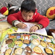 【生活燕幼·教研组动态】下庙分园：“共沐书香，阅享成长” ——语言组绘本表征记录本分享_html_m1de1ee9e.jpg