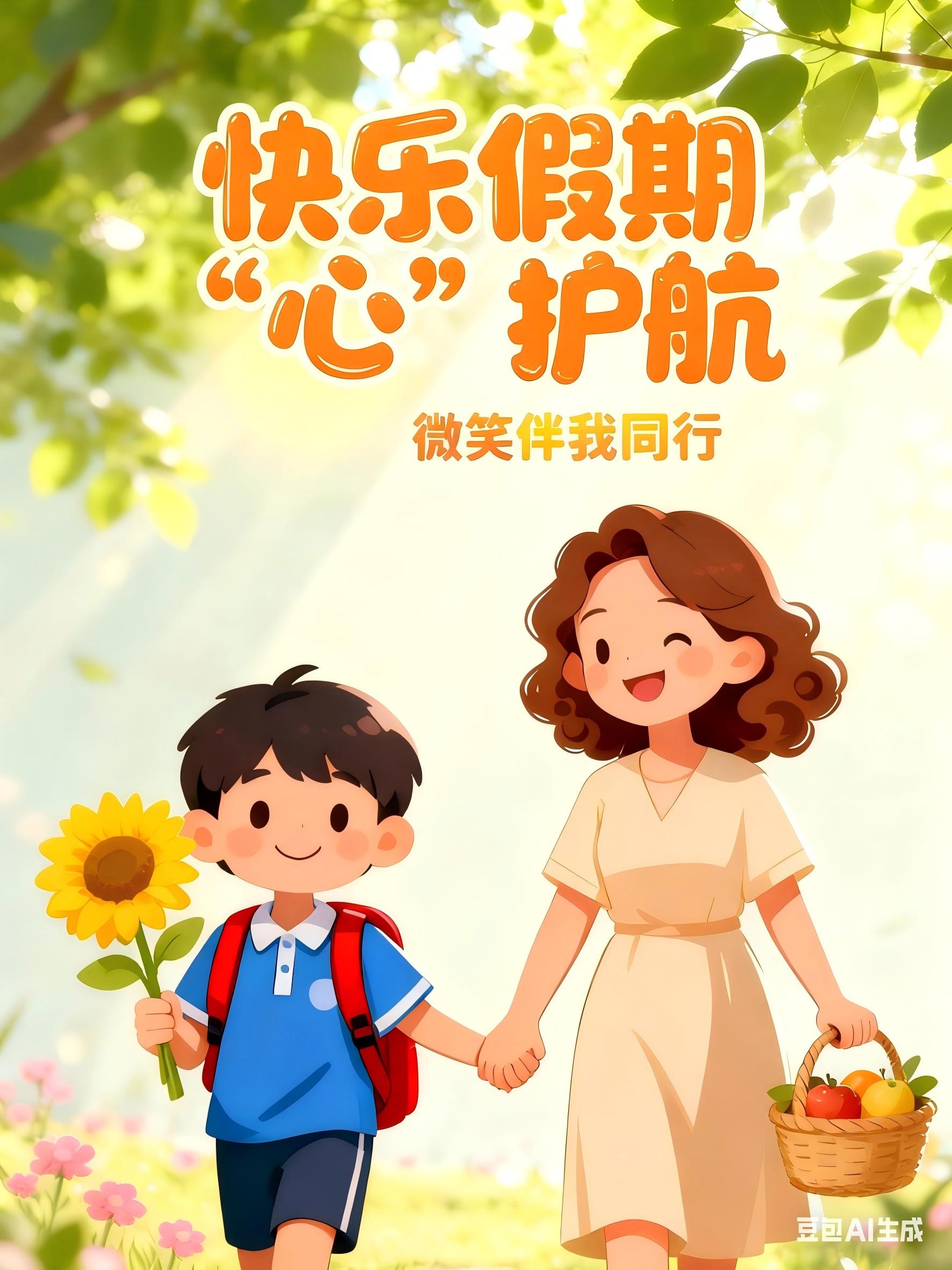 【大爱青秀·心育】快乐假期“心”护航  