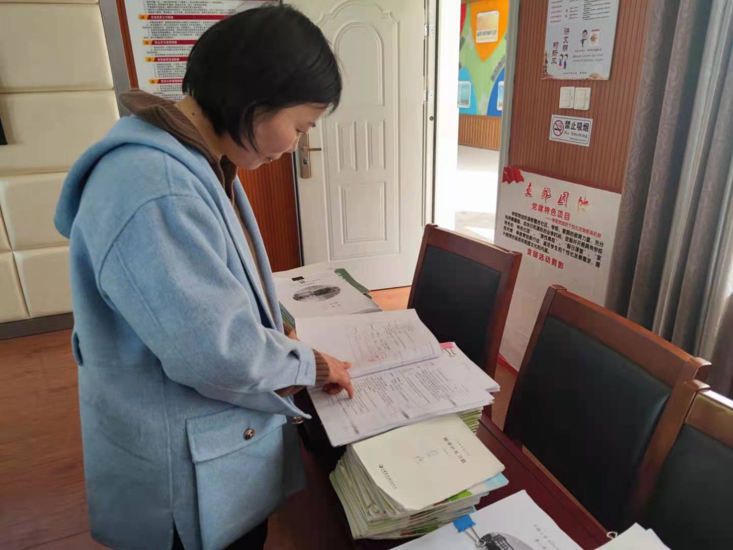 【馨惠中小】八卦洲中桥小学迎接洲小教育集团教学视导工作
