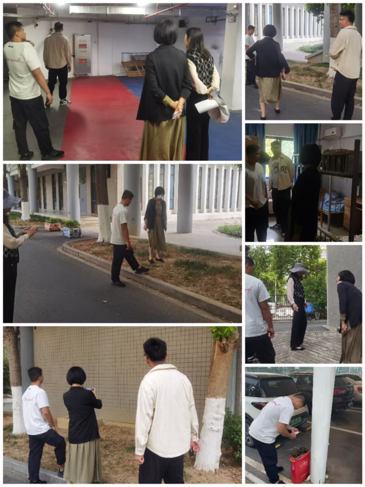 【星光仙林】建坚实安全屏障 造安全稳定校园 ——附中仙林“五一”假前校园安全检查
