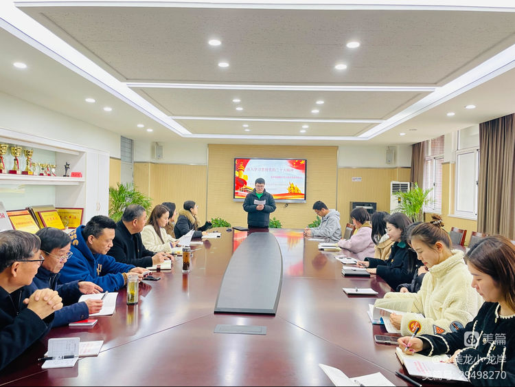 【灵美龙小·龙岸先锋】深入学习贯彻党的二十大精神——龙潭中心小学龙岸花园校区党支部冬训报道三