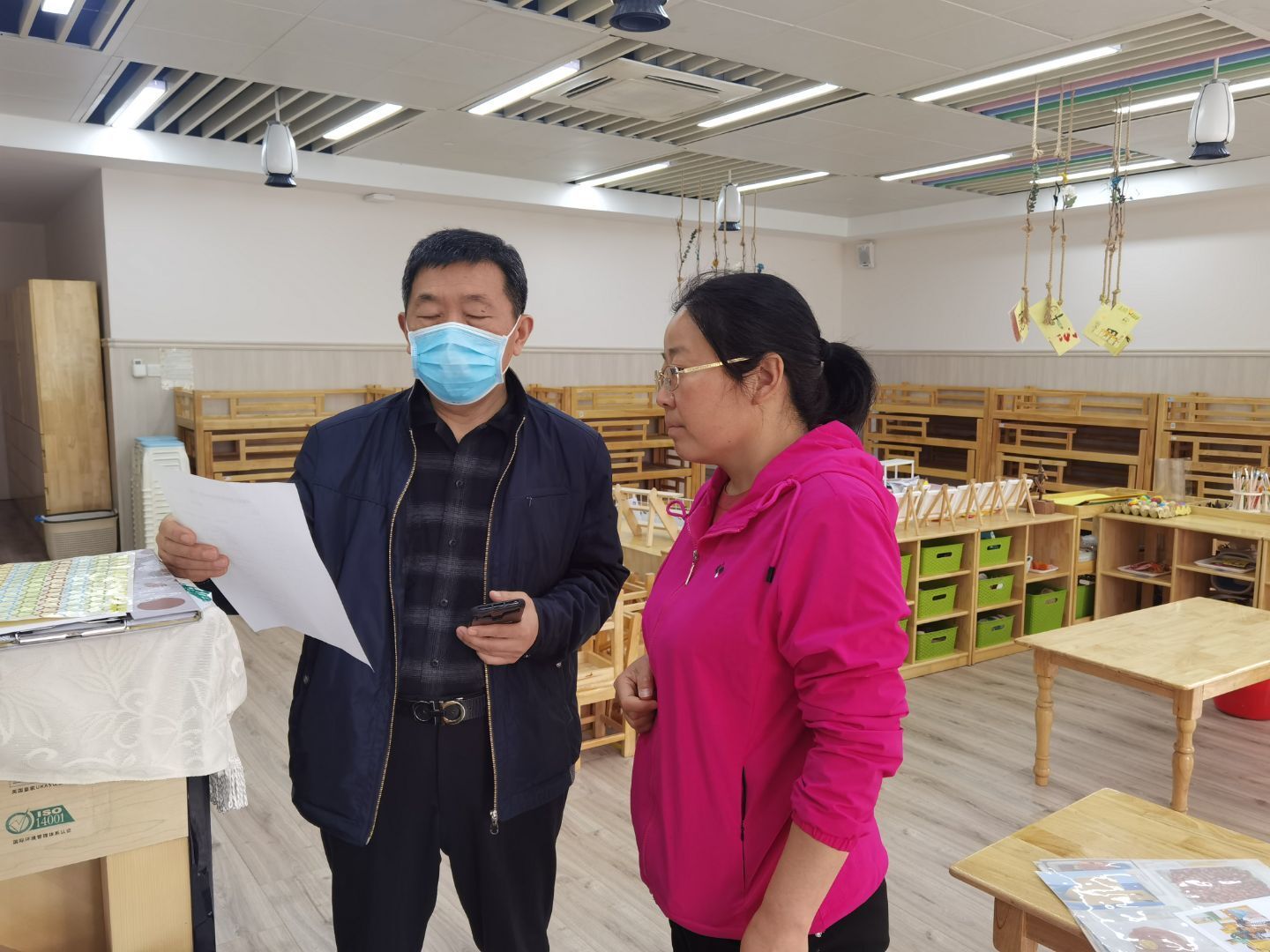 【枫香栖幼】精细督查 助力成长 ——栖霞幼儿园石埠湾园迎接四月督学检查工作