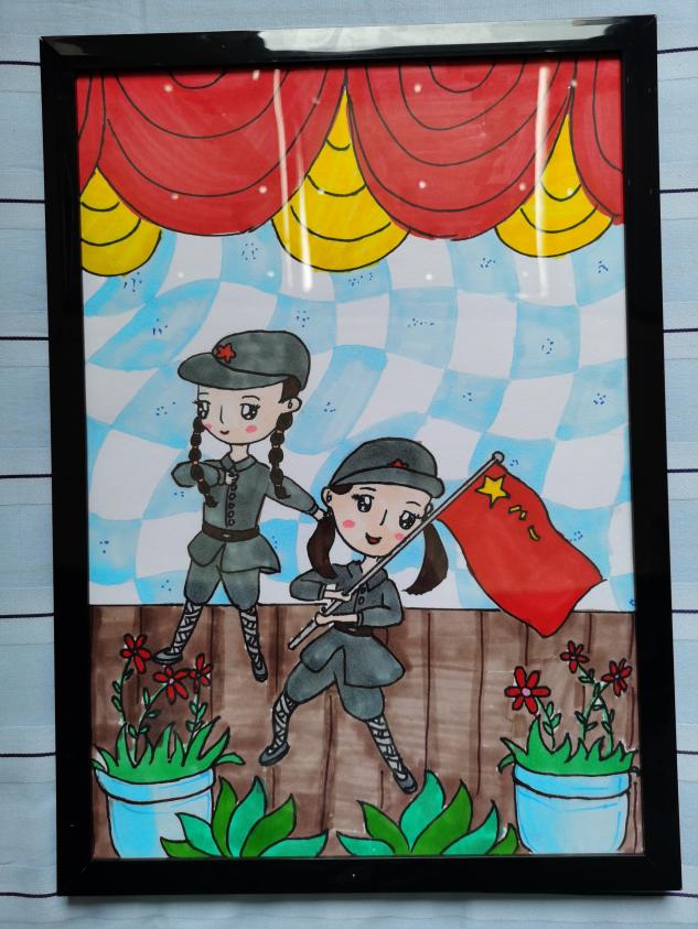 【红领巾寻访】喜迎二十大，共筑强军梦——南京市金陵小学红领巾走进临汾旅共庆“八一”建军节活动_html_46ec66d6.jpg
