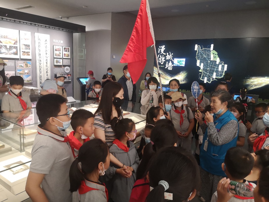 【博学广志】铭记历史 开创未来 寻访南京城墙博物馆——金陵小学广志路校区联合主题队日活动_html_45265839.jpg