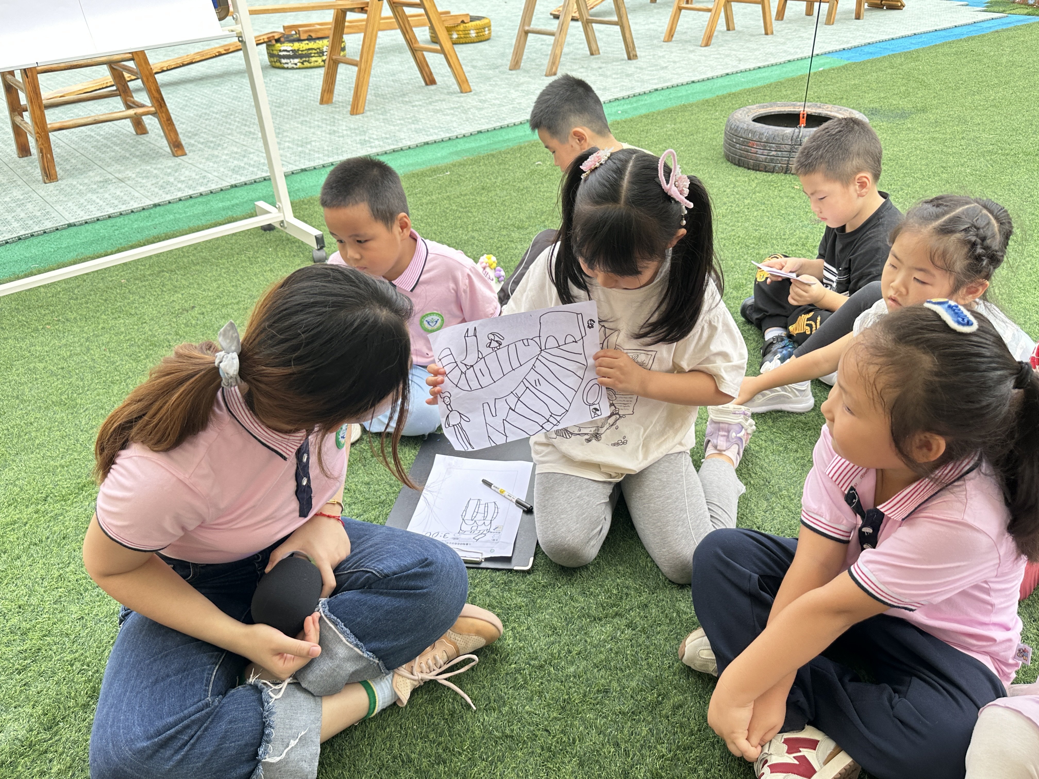 【生活燕幼·园区动态】下庙分园：“走行知路，议儿童事” ——第二次儿童陶研会顺利召开_html_1cd13213.jpg