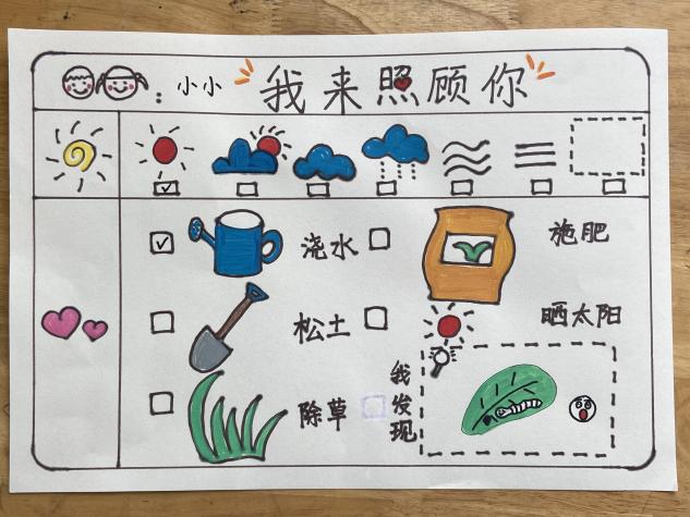 【生活燕幼&middot;园区动态】下庙分园：“聚焦观察，走进种植 ” ——探究满足不同幼儿年龄段幼儿特点的种植观察记录形式_html_2efaf712.jpg
