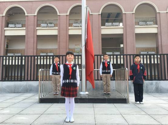 2015-2016学年第二学期第五周升旗仪式