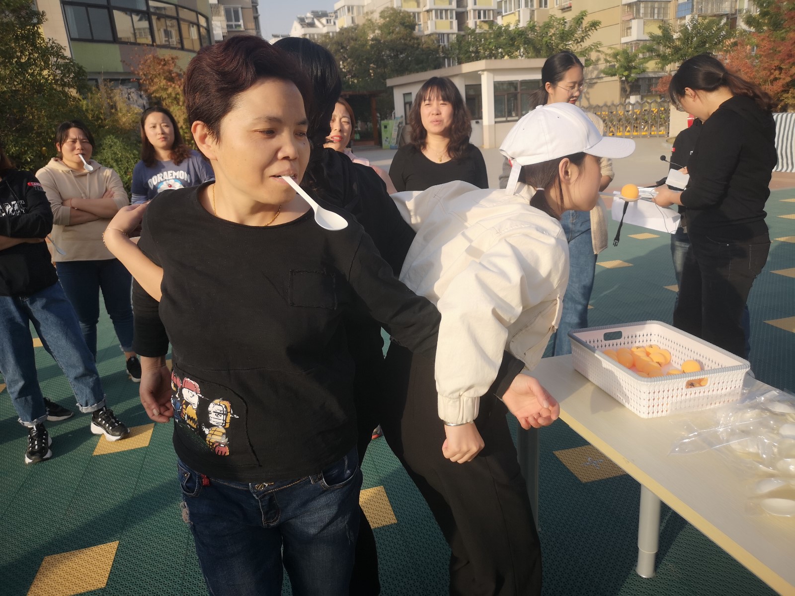 【枫香栖幼】凝心聚力 激扬青春 ——栖霞幼儿园开展10月工会活动