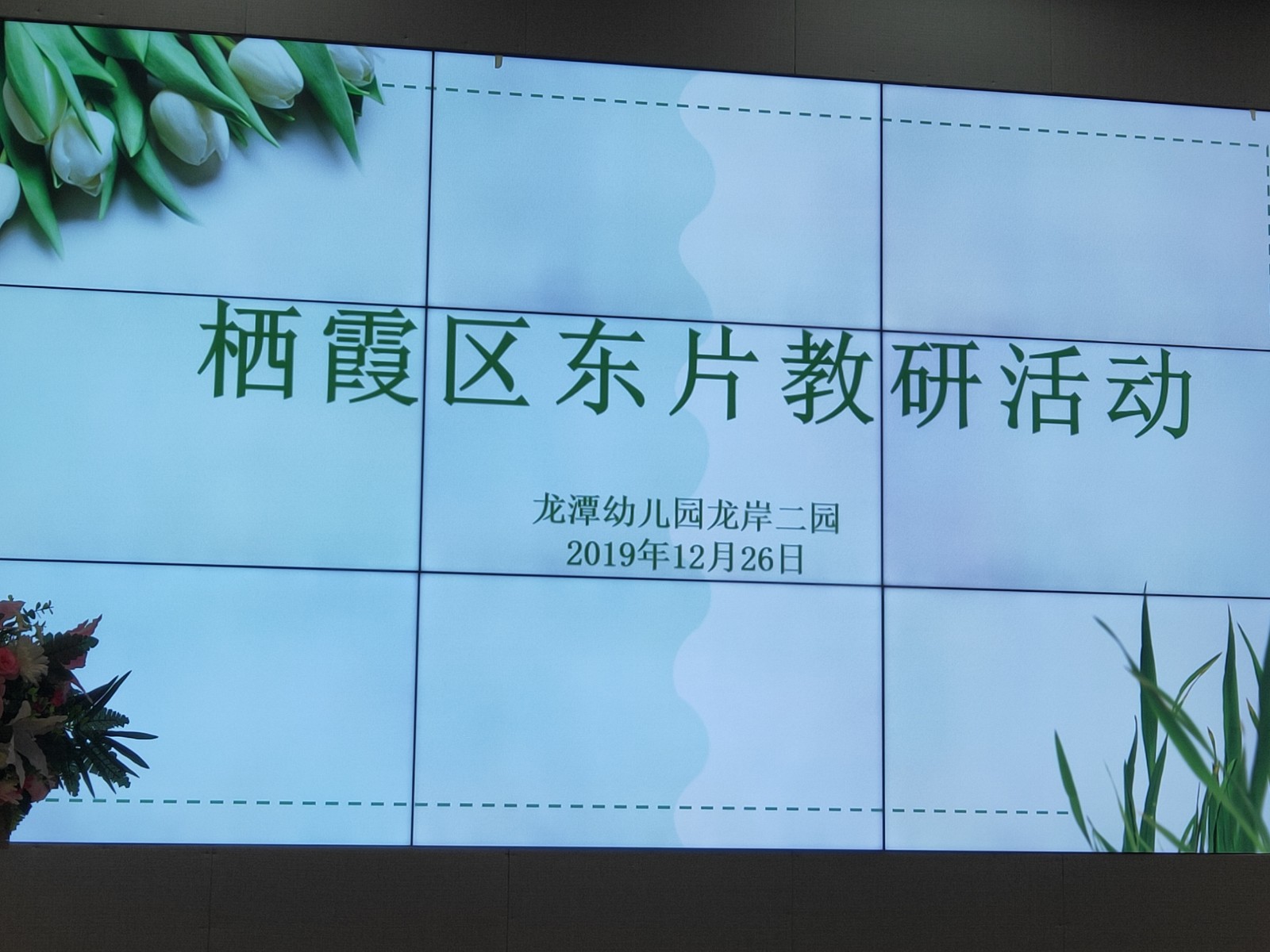 【乐活龙幼】邂逅一场孩子们特有的精彩 ——记龙潭幼儿园龙岸二园东片教研活动