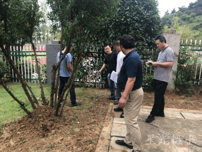 对学校进行了一次全面彻底的安全检查。