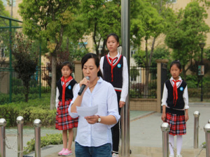 【星光摄小】懂文明，习礼仪，争做“礼仪少年”——摄小天佐路校区第13周升旗仪式系列报道